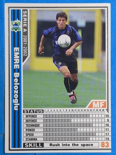 Wccf serie 2001 - wccf,