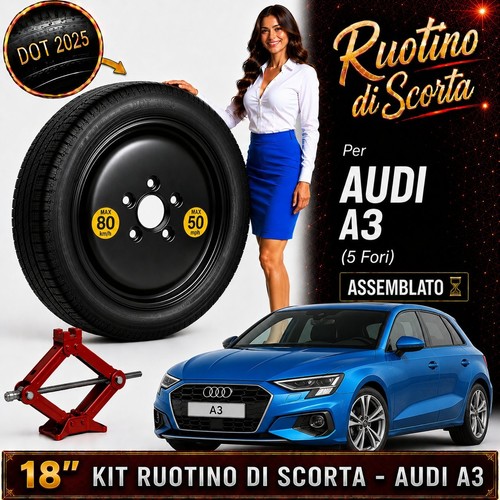 Ruotino scorta audi a3 - ruotino,