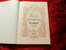 MOZART Canzoni per una voce