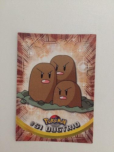 Carte pokemon topps 51 - carte,