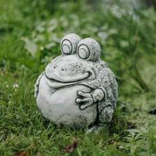 Rana rospo statua in pietra