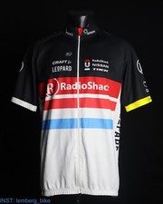 Maglia RadioShack Nissan 2012 Frank Schleck Lussemburgo campione nazionale Xl #0074