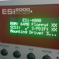 EMU ESI 32 ESI 2000 ESI 4000