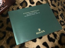 B) 4. 2012 I IT ITALIA  ROLEX BOOKLET LIBRETTO SUBMARINER 116610 LV 114060