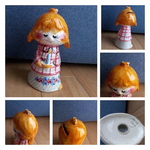Vintage salvadanaio bimba - vintage,