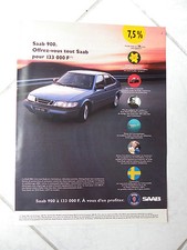 Pubblicità Saab 900 1996