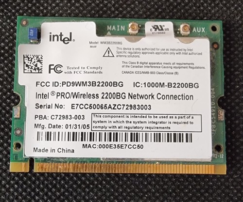 Scheda rete intel - scheda, intel®