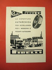 Pubblicita PIRELLI Raiflex
