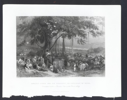 Cavalcata dei sikhs di - la,