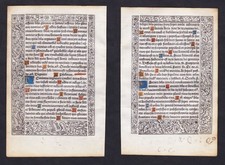 Libro D'Ore Incunabolo Livre