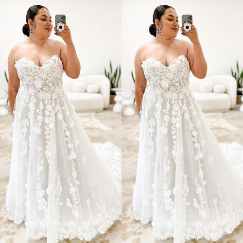 Abiti sposa taglie forti - abiti,