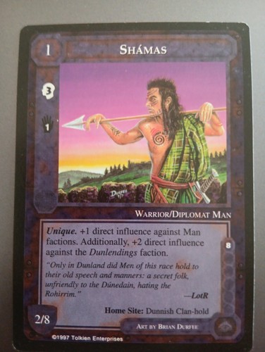 Shámas meccg terra di - shÁmas,