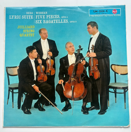 Berg lyric suite - lyric, five