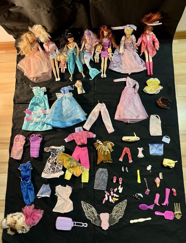 Barbie varie con vestiti - vestiti, e