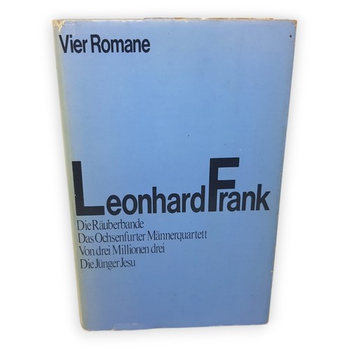 Leonhard frank vier - vier, romane