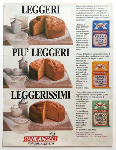 Pubblicita paneangeli non - pubblicita',
