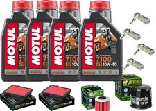 Tagliando HONDA Africa Twin 1000 DCT 2016 2017 7100 10W40 Filtri Hiflo candele