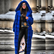 Cappotto donna di lusso vera