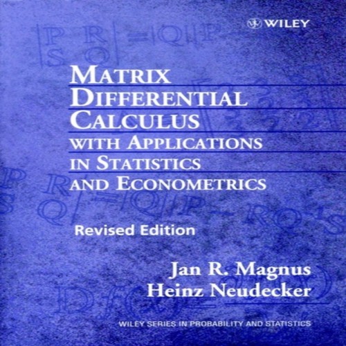 Matrix differential calc - matrix,