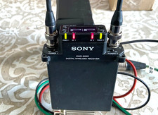 Sony DWR-S02D Ricevitore digitale doppio canale e adattatore DWA-01D per DWT-B01 DWM-02