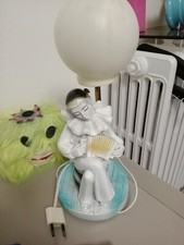 lampada vintage in resina con