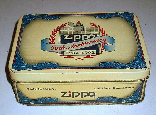 Zippo anniversary - zippo, 60°