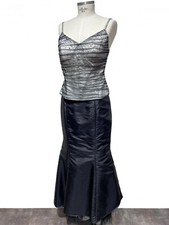 top gonna lunga donna elegante