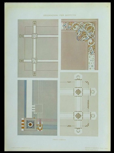 Ornamenti liberty 1910 - ornamenti, -1910-