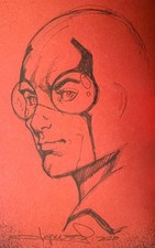 DC Comics Tales from the Dark Multiverse copertina rigida AARON LOPRESTI arte originale