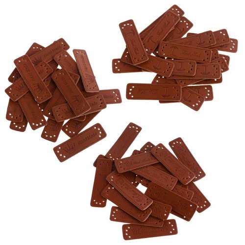 Pezzi etichette in pelle - pezzi,
