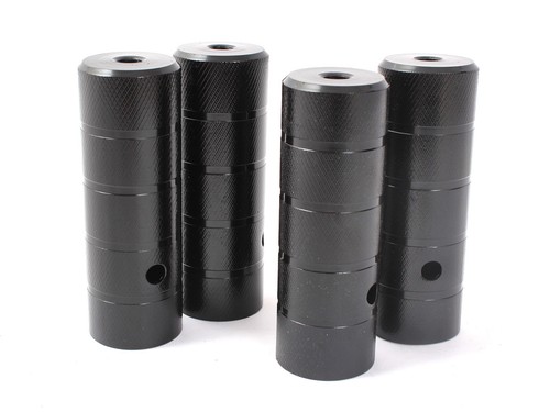Pegs bmx acciaio - acciaio, coppie