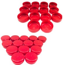 537 tappi in plastica. GIALLI ROSSI VIOLA BIANCHI. diametro 4 cm