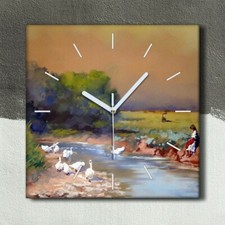 Orologio Silenzioso Tela 30x30