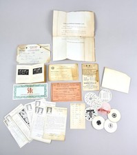 Antique Standard Rim Glasses Optometrist Trade Card Advertising Lot Eaton OH VTG