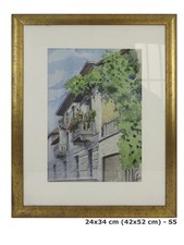 QUADRO ANTICO SCORCIO DI