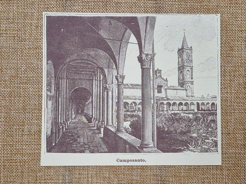 Bologna nell 800 camposanto - nell'800,