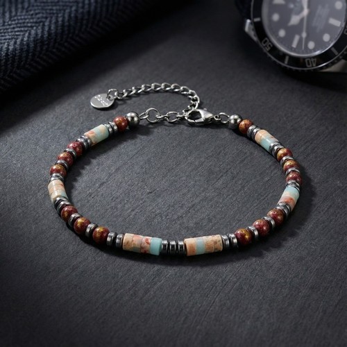 Bracciale uomo viola - bracciale,