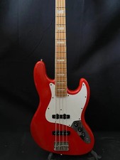 Edwards Esp Jazz Bass '75 Reissue – Fiesta Red – Ash Body – Maple Fingerboard