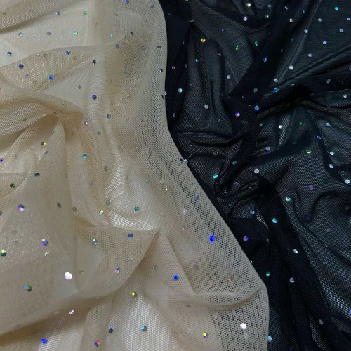 Tessuto tulle elastico - tessuto,