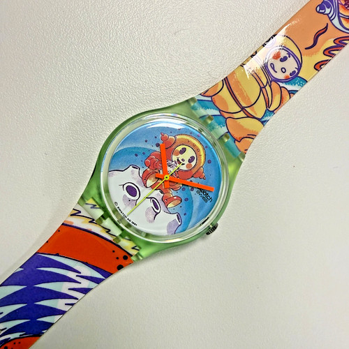 Swatch 1992 yuri gg118 - ⌚,