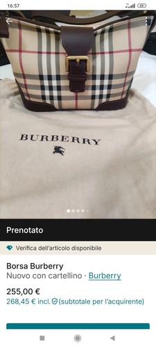 Borsa burberry donna - borsa,
