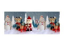 Tappeto Passatoia Natalizia Xmas Antiscivolo Antisfilo Cucina Pupazzo Maglia