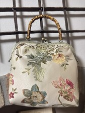 Borsa Purse Geldbeutel Eseguita Totalmente A Mano Forma Pasticcino Click Clack