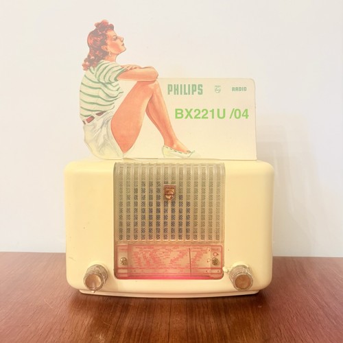 Radio vintage philips bx221u - radio,