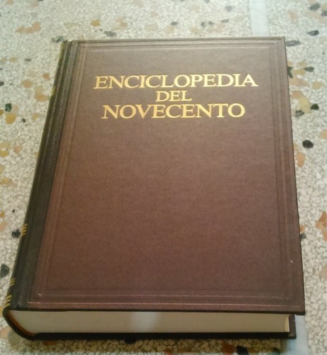 Enciclopedia del novecento -  enciclopedia,