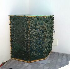 Copertura in legno edera serbatoio acqua 500 litri e autoclave protezione