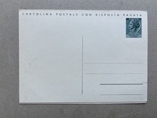 C) Intero postale Italia Repubblica Siracusana £20 D+R non viaggiato 