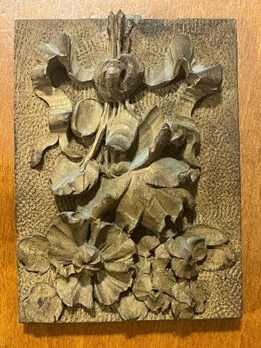 Scultura legno molto - scultura, in