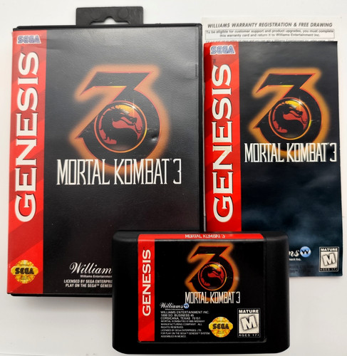 Mortal kombat sega - mortal, 3