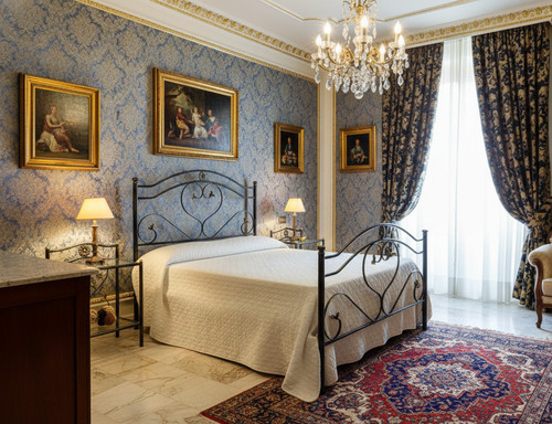 Letto alla francese cuore - alla,
